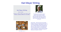 Desktop Screenshot of karlmeyerwriting.com